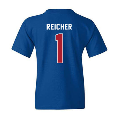 American - NCAA Women's Field Hockey : Jordan Reicher - Youth T-Shirt-1