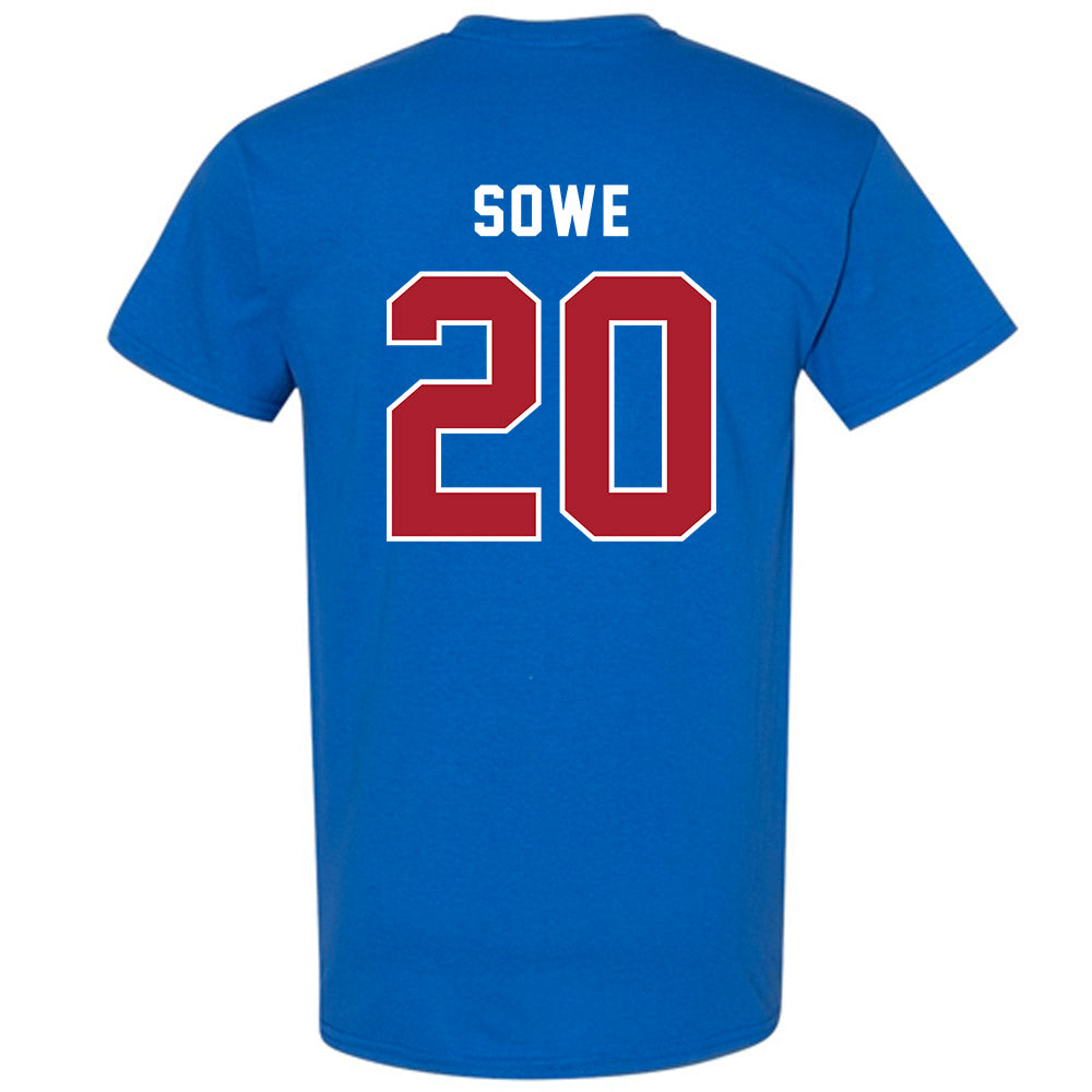 American - NCAA Men's Soccer : Mustapha Sowe - T-Shirt-1