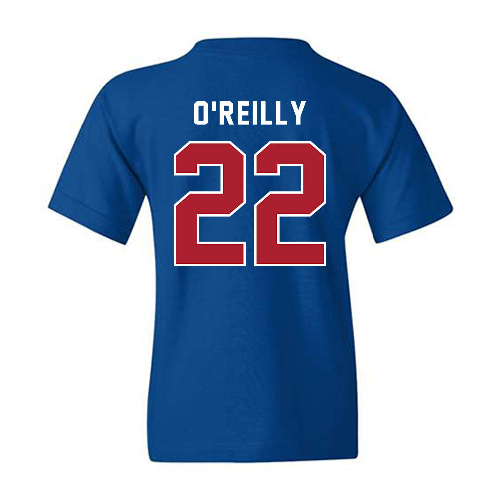 American - NCAA Men's Basketball : Shane O'Reilly - Youth T-Shirt-1