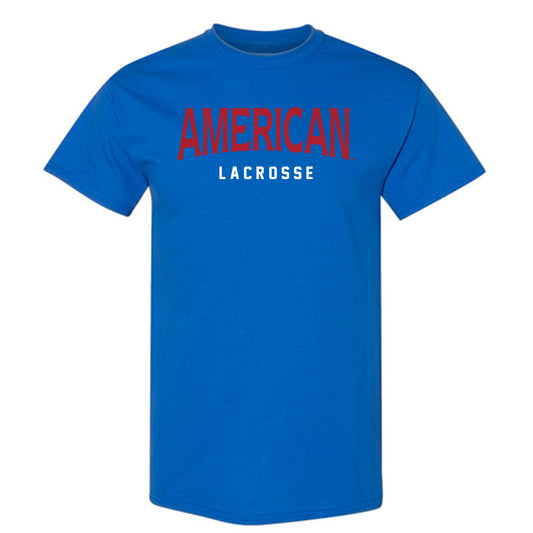 American - NCAA Women's Lacrosse : Kellie Linehan - T-Shirt-0