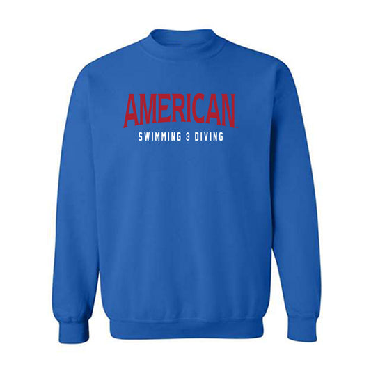 American - NCAA Women's Swimming & Diving : Madison Stover - Crewneck Sweatshirt-0