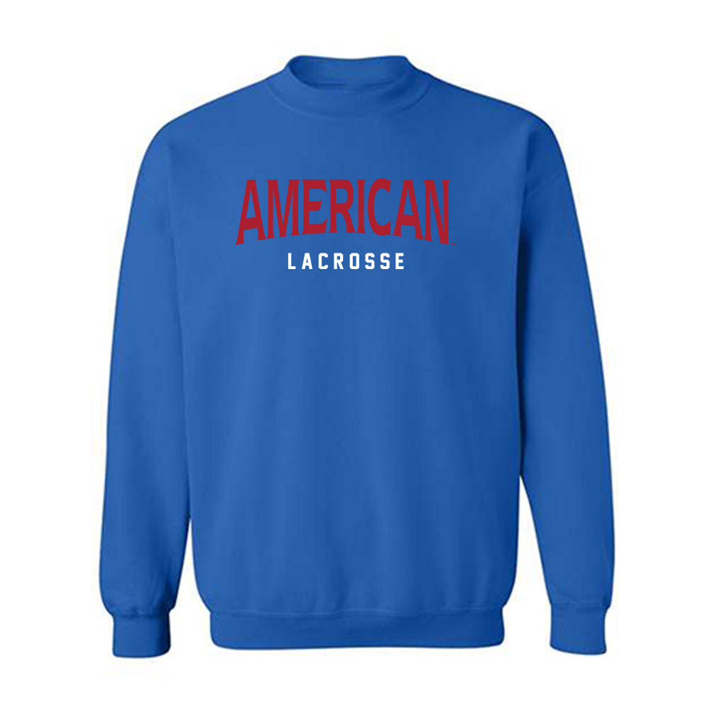 American - NCAA Women's Lacrosse : Annabelle Jackson - Crewneck Sweatshirt-0