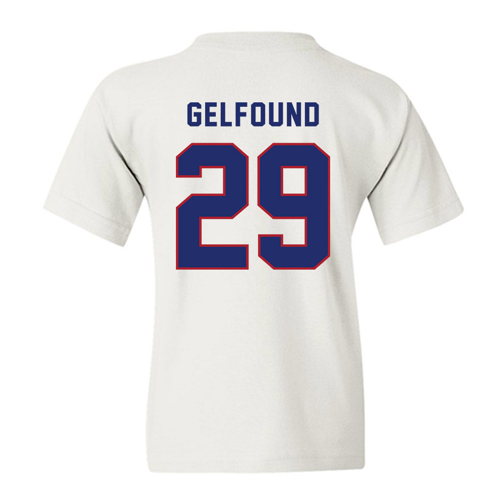 American - NCAA Women's Lacrosse : Amanda Gelfound - Youth T-Shirt-1