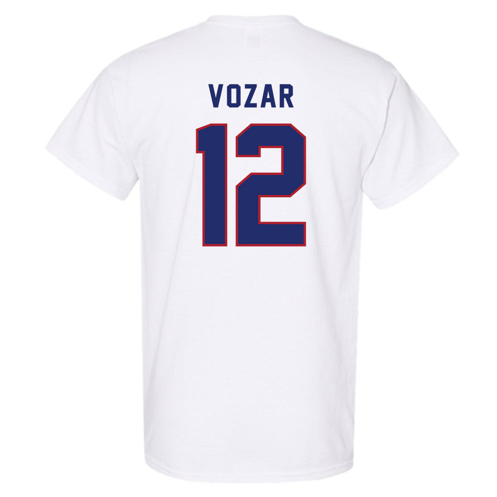 American - NCAA Women's Soccer : Bella Vozar - T-Shirt-1