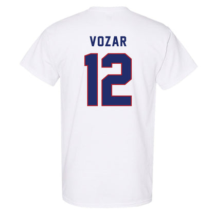 American - NCAA Women's Soccer : Bella Vozar - T-Shirt-1