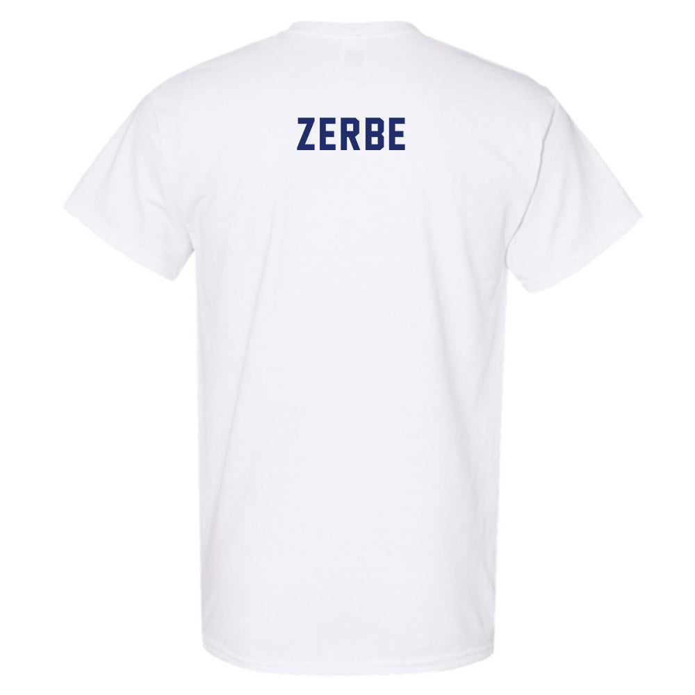 American - NCAA Men's Cross Country : Zack Zerbe - T-Shirt-1
