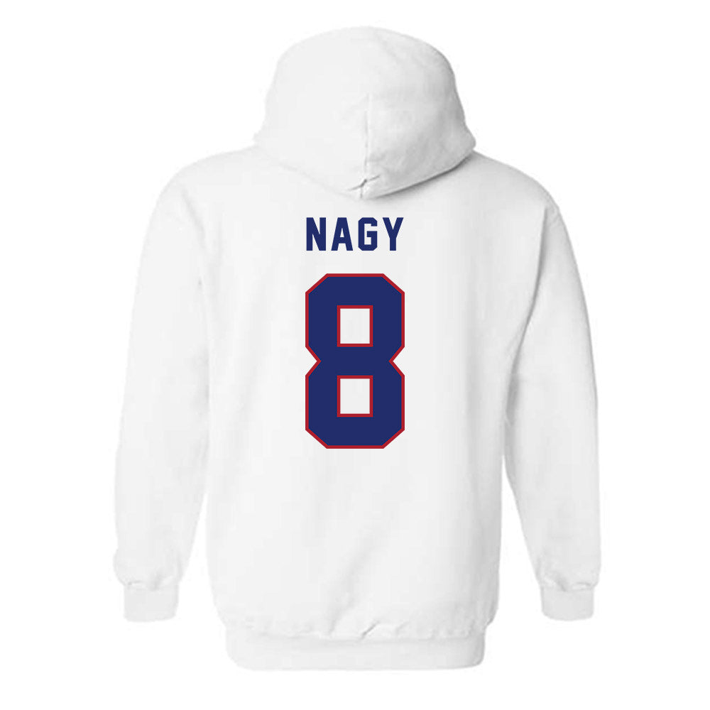 American - NCAA Women's Volleyball : Sophia Nagy - Hooded Sweatshirt-1
