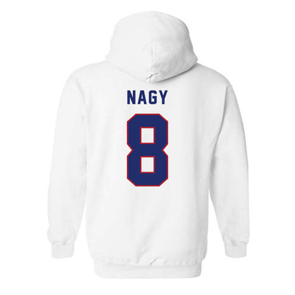 American - NCAA Women's Volleyball : Sophia Nagy - Hooded Sweatshirt-1