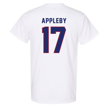American - NCAA Women's Lacrosse : Lauren Appleby - T-Shirt-1