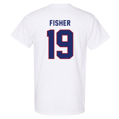 American - NCAA Women's Soccer : Eliza Fisher - T-Shirt-1