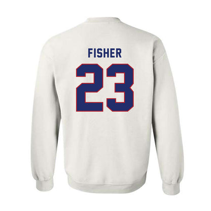 American - NCAA Women's Soccer : Jayden Fisher - Crewneck Sweatshirt-1