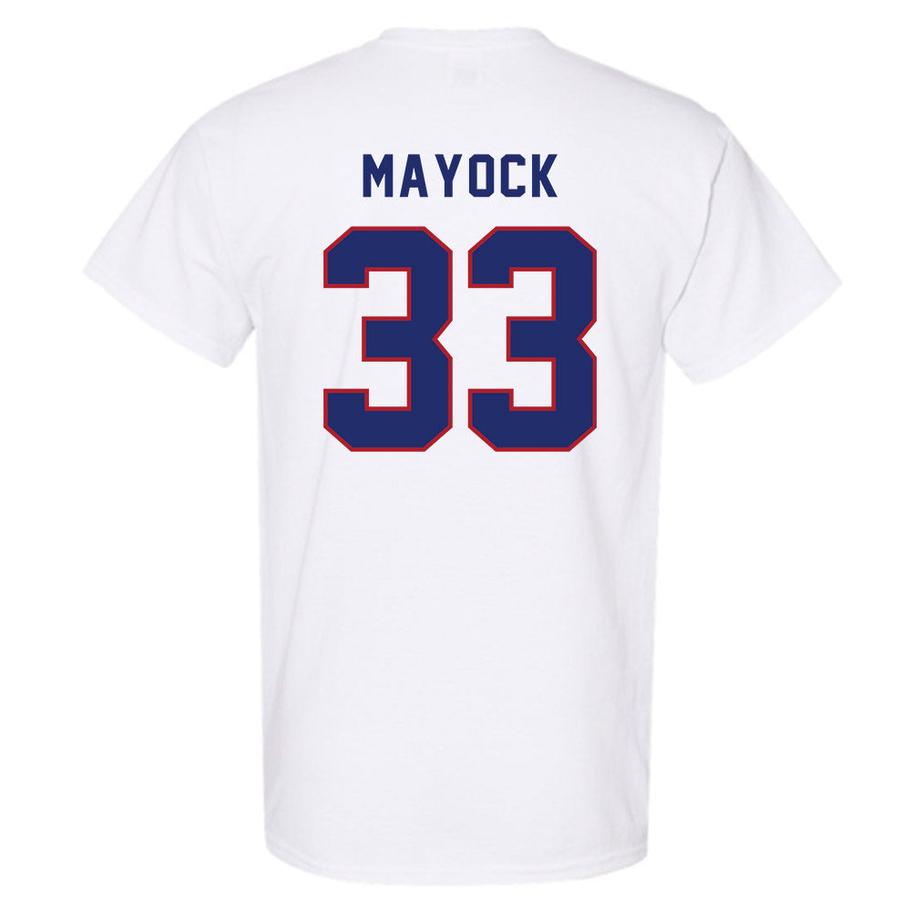American - NCAA Men's Basketball : Matt Mayock - T-Shirt-1