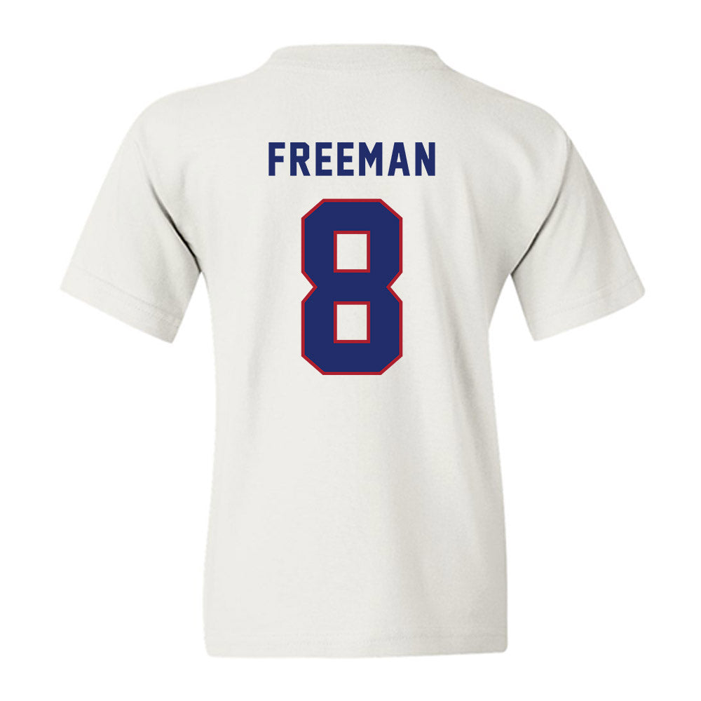 American - NCAA Women's Field Hockey : Alyssa Freeman - Youth T-Shirt-1