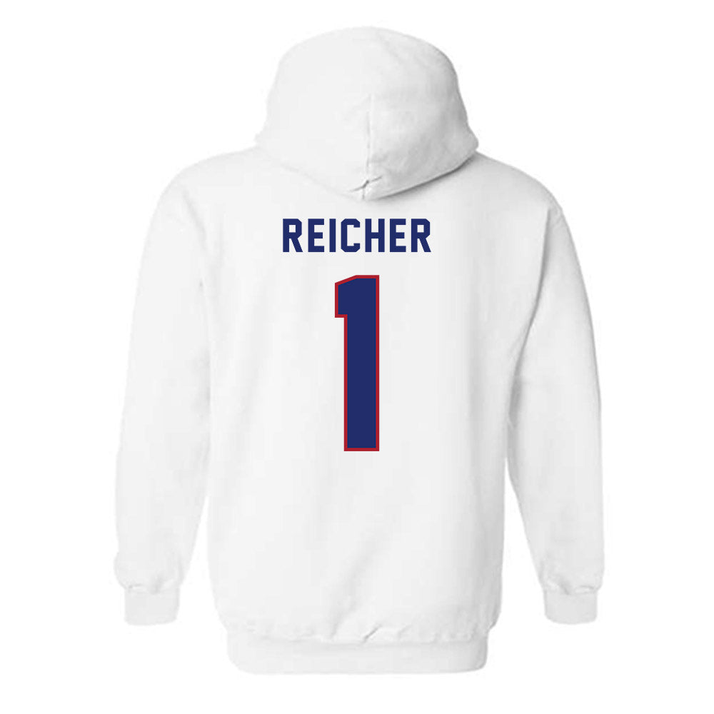 American - NCAA Women's Field Hockey : Jordan Reicher - Hooded Sweatshirt-1