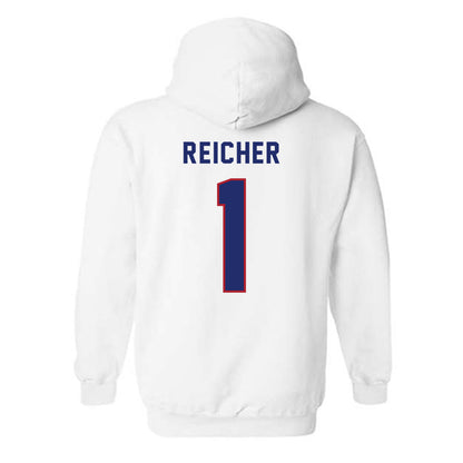 American - NCAA Women's Field Hockey : Jordan Reicher - Hooded Sweatshirt-1
