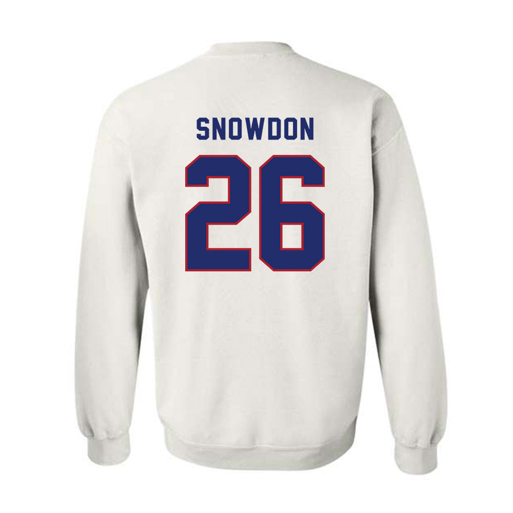 American - NCAA Men's Soccer : Oliver Snowdon - Crewneck Sweatshirt-1