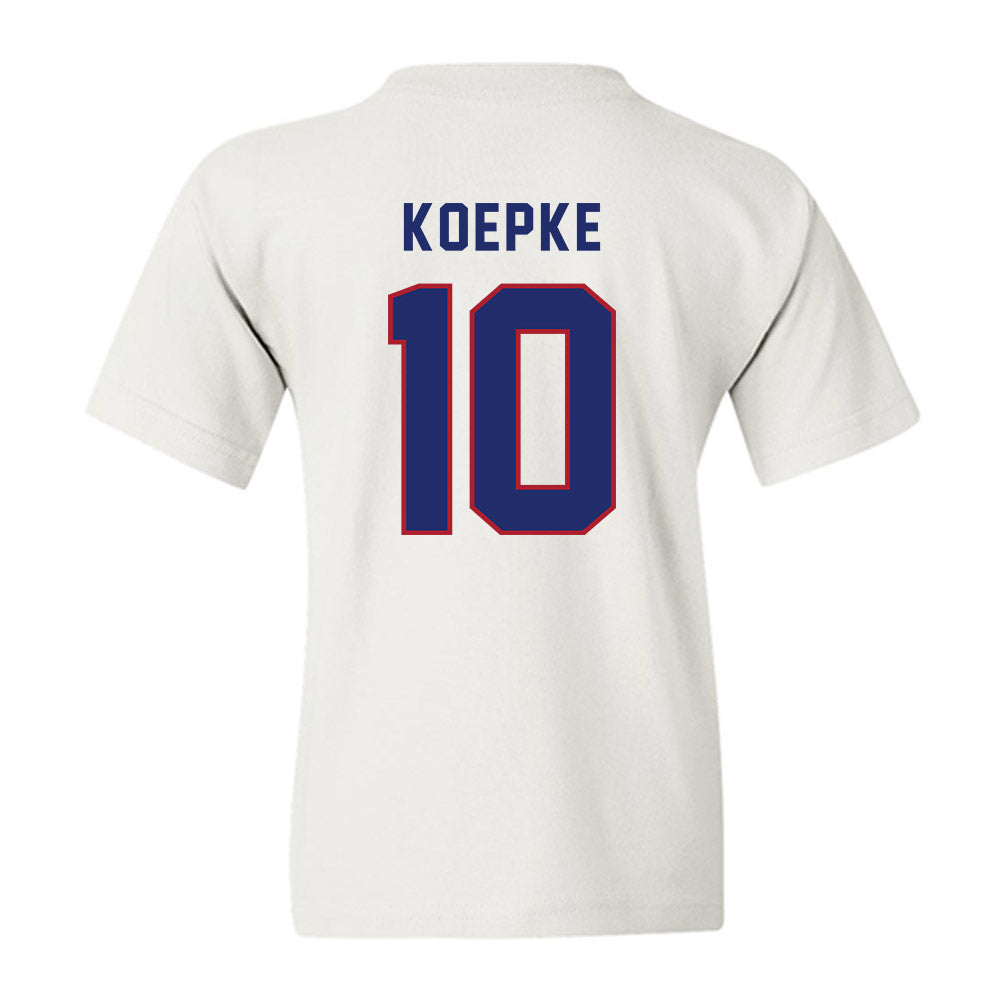 American - NCAA Women's Basketball : Grace Koepke - Youth T-Shirt-1