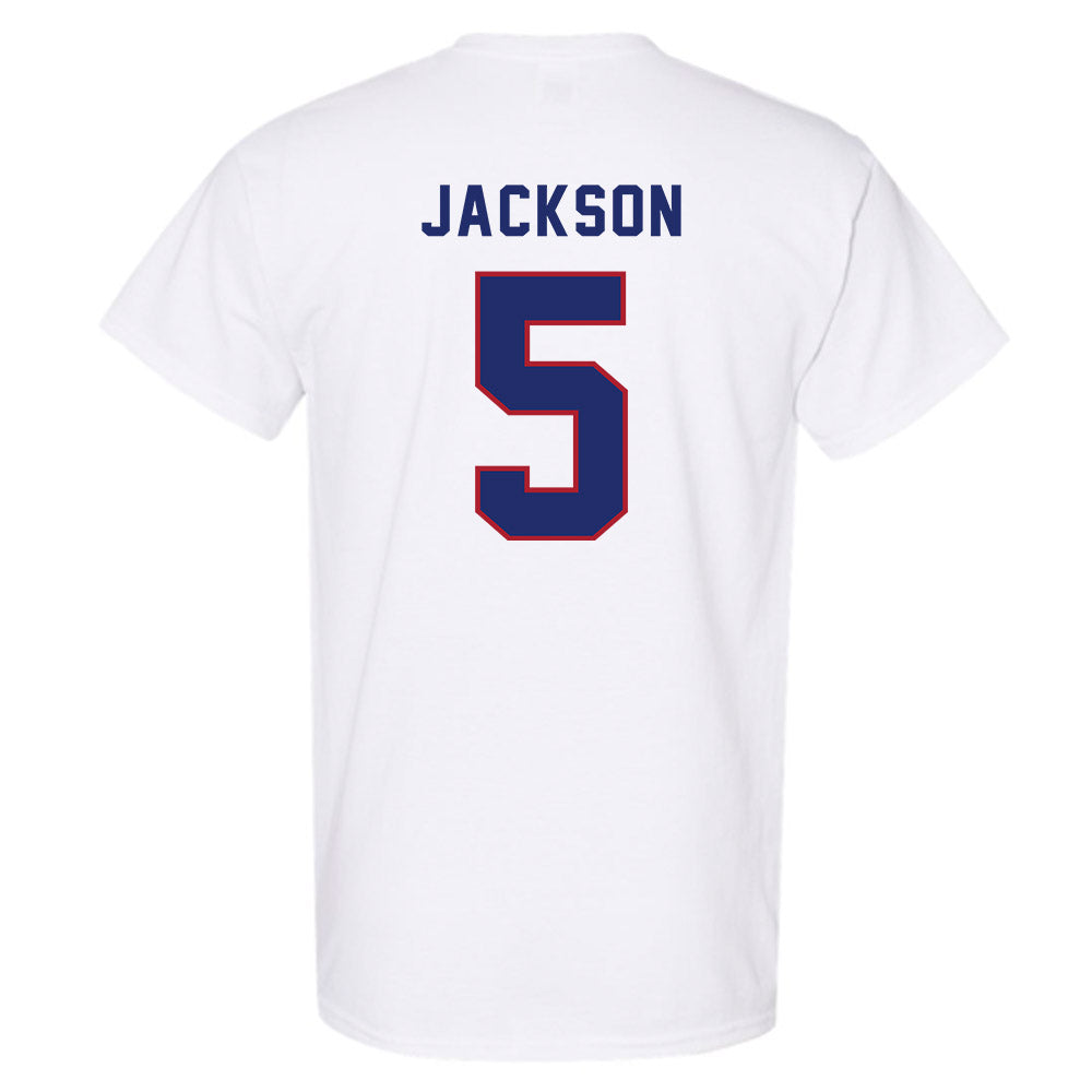 American - NCAA Women's Lacrosse : Finley Jackson - T-Shirt-1