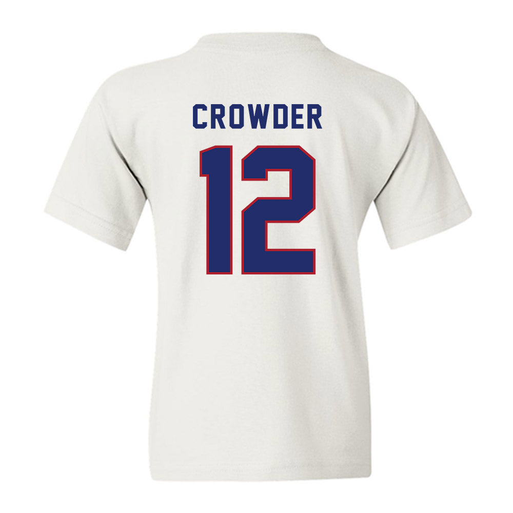 American - NCAA Women's Volleyball : Monyay Crowder - Youth T-Shirt-1
