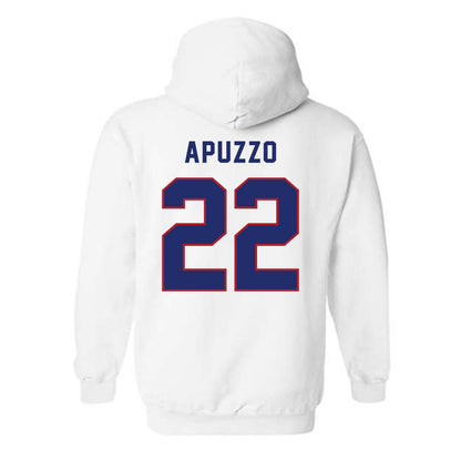 American - NCAA Women's Lacrosse : Alyssa Apuzzo - Hooded Sweatshirt-1