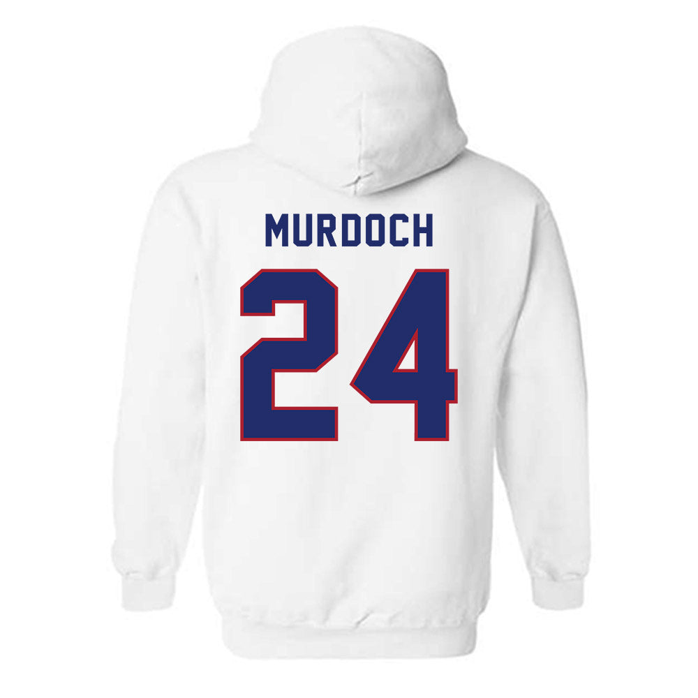 American - NCAA Women's Lacrosse : Reagan Murdoch - Hooded Sweatshirt-1