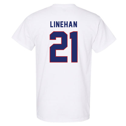 American - NCAA Women's Lacrosse : Kellie Linehan - T-Shirt-1