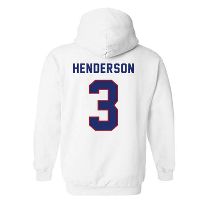 American - NCAA Women's Soccer : Kendall Henderson - Hooded Sweatshirt-1
