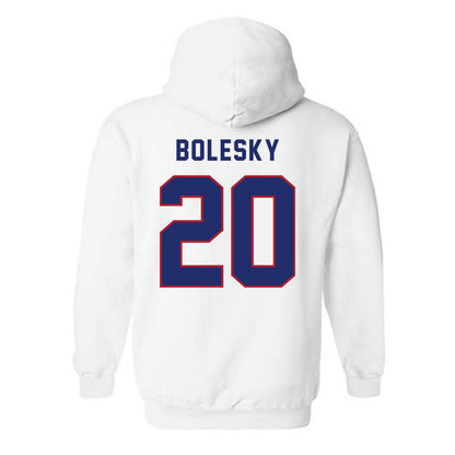 American - NCAA Women's Basketball : Mary Bolesky - Hooded Sweatshirt-1
