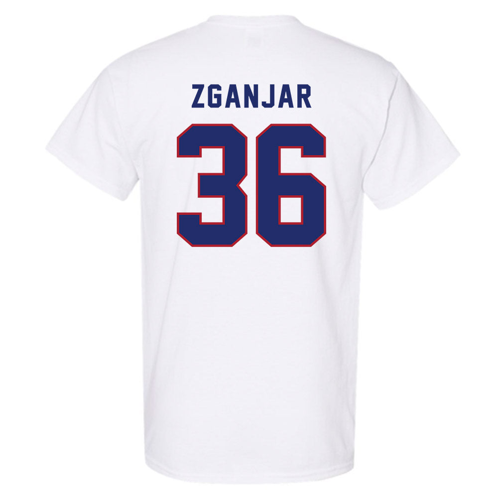 American - NCAA Women's Lacrosse : Mia Zganjar - T-Shirt-1