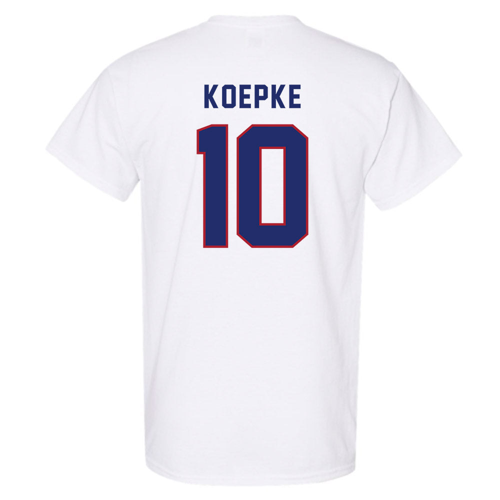 American - NCAA Women's Basketball : Grace Koepke - T-Shirt-1