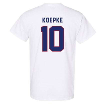 American - NCAA Women's Basketball : Grace Koepke - T-Shirt-1