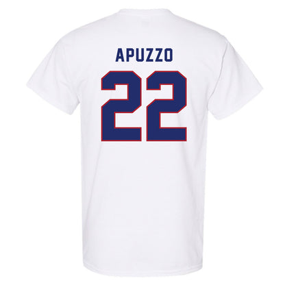 American - NCAA Women's Lacrosse : Alyssa Apuzzo - T-Shirt-1