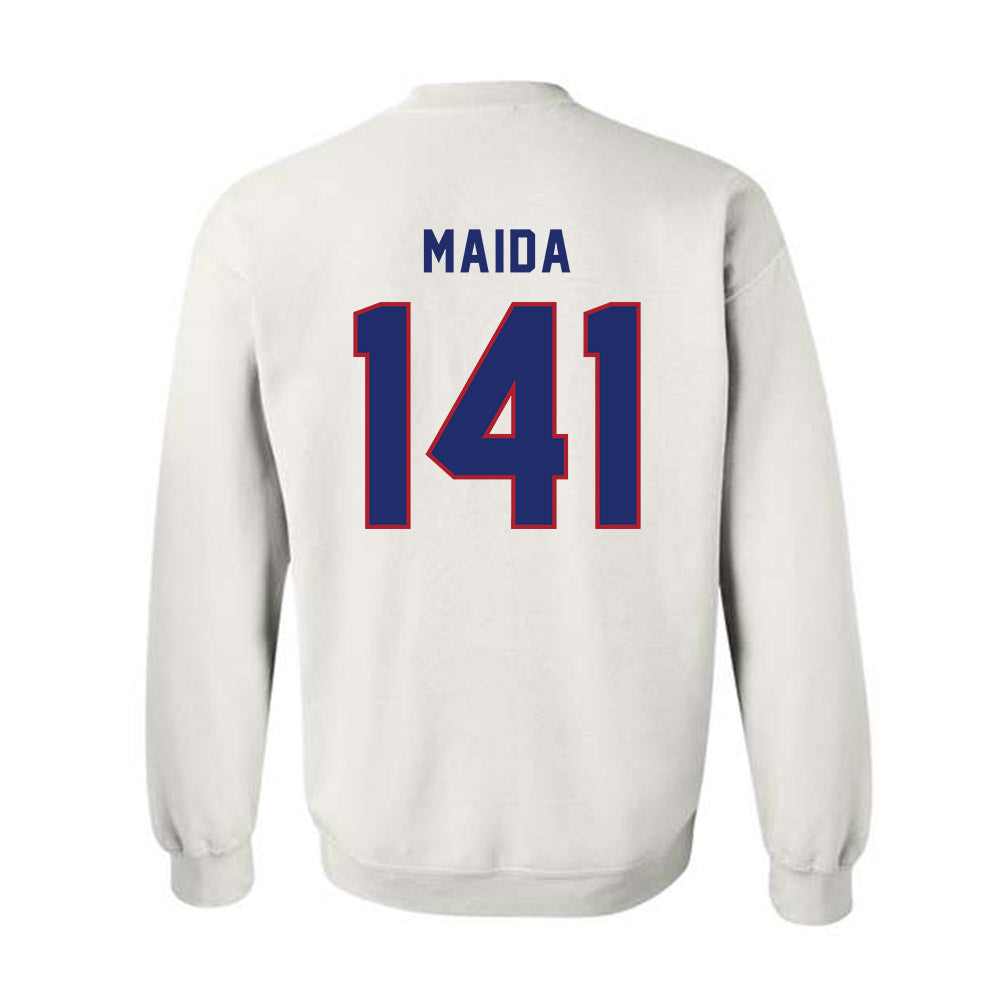 American - NCAA Wrestling : Jack Maida - Crewneck Sweatshirt-1