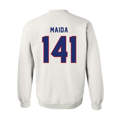 American - NCAA Wrestling : Jack Maida - Crewneck Sweatshirt-1