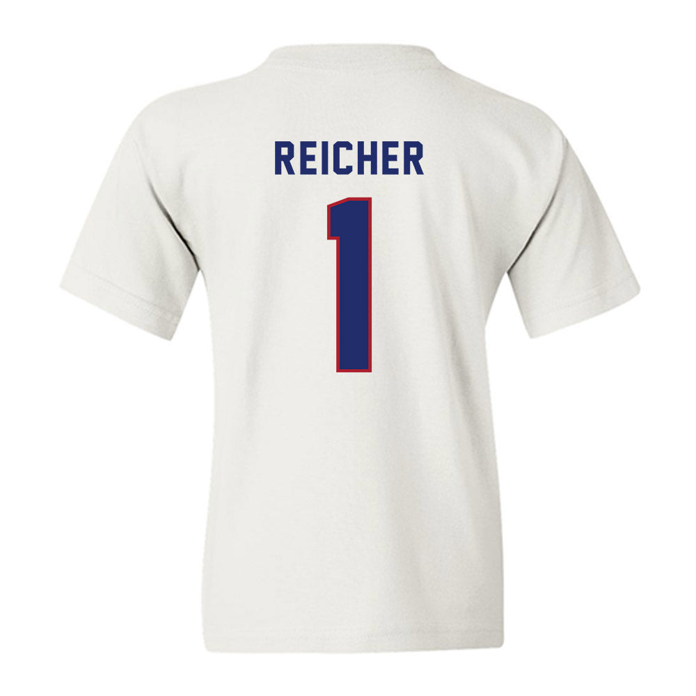 American - NCAA Women's Field Hockey : Jordan Reicher - Youth T-Shirt-1