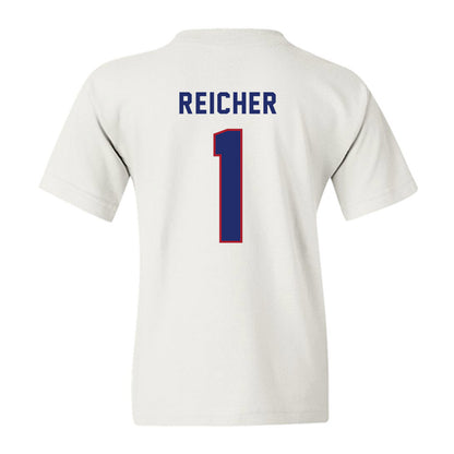 American - NCAA Women's Field Hockey : Jordan Reicher - Youth T-Shirt-1