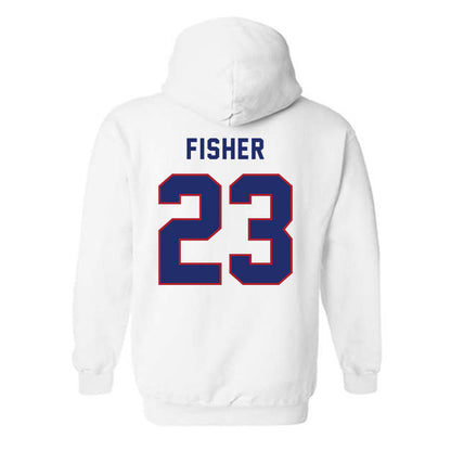 American - NCAA Women's Soccer : Jayden Fisher - Hooded Sweatshirt-1