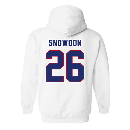 American - NCAA Men's Soccer : Oliver Snowdon - Hooded Sweatshirt-1