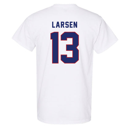 American - NCAA Women's Lacrosse : Carly Larsen - T-Shirt-1