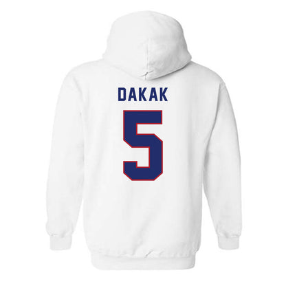 American - NCAA Women's Volleyball : Deniz Dakak - Hooded Sweatshirt-1