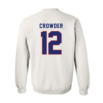 American - NCAA Women's Volleyball : Monyay Crowder - Crewneck Sweatshirt-1