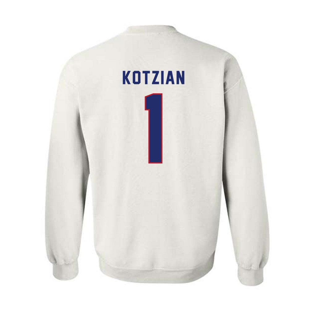 American - NCAA Women's Lacrosse : Adria Kotzian - Crewneck Sweatshirt-1