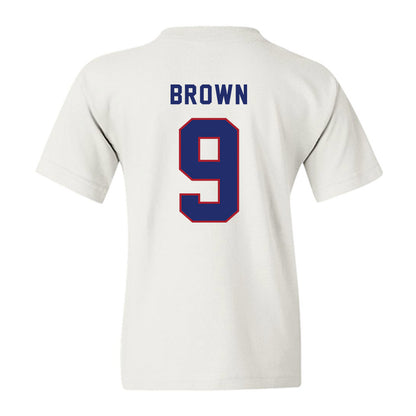 American - NCAA Women's Lacrosse : Deirdre Brown - Youth T-Shirt-1