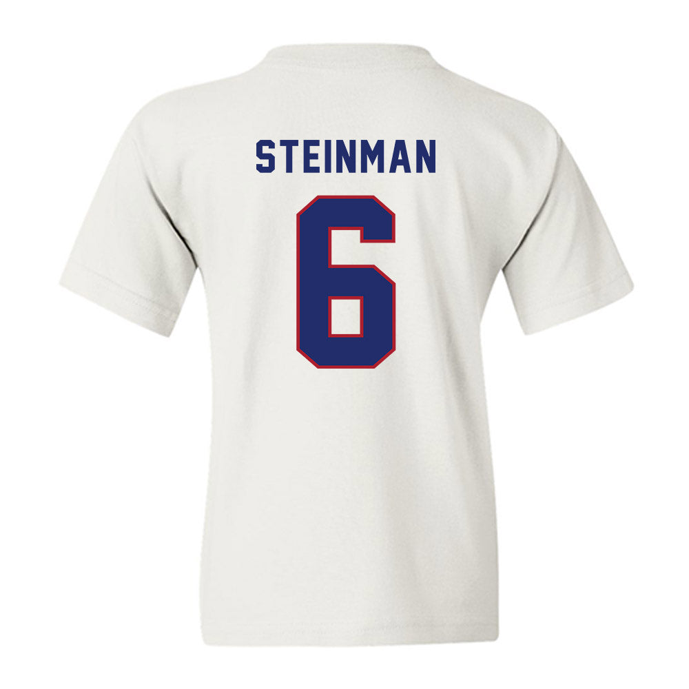 American - NCAA Women's Field Hockey : Sarah Steinman - Youth T-Shirt-1