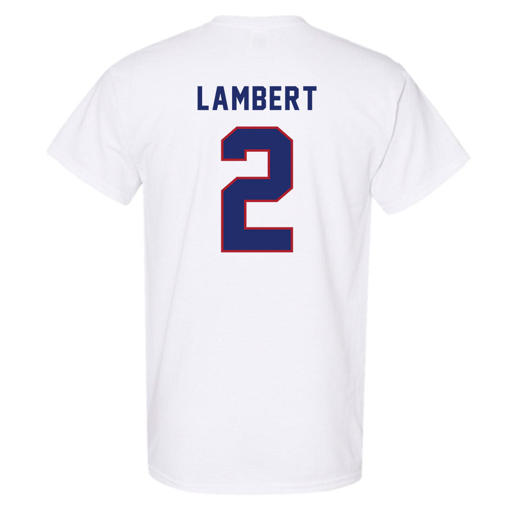 American - NCAA Women's Soccer : Morissa Lambert - T-Shirt-1