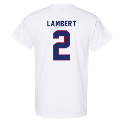 American - NCAA Women's Soccer : Morissa Lambert - T-Shirt-1