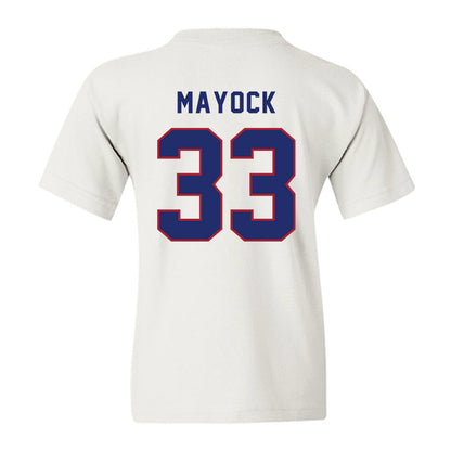 American - NCAA Men's Basketball : Matt Mayock - Youth T-Shirt-1