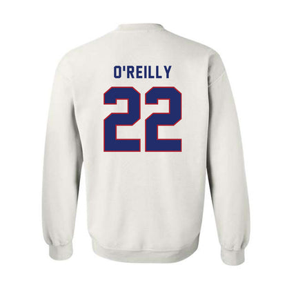 American - NCAA Men's Basketball : Shane O'Reilly - Crewneck Sweatshirt-1