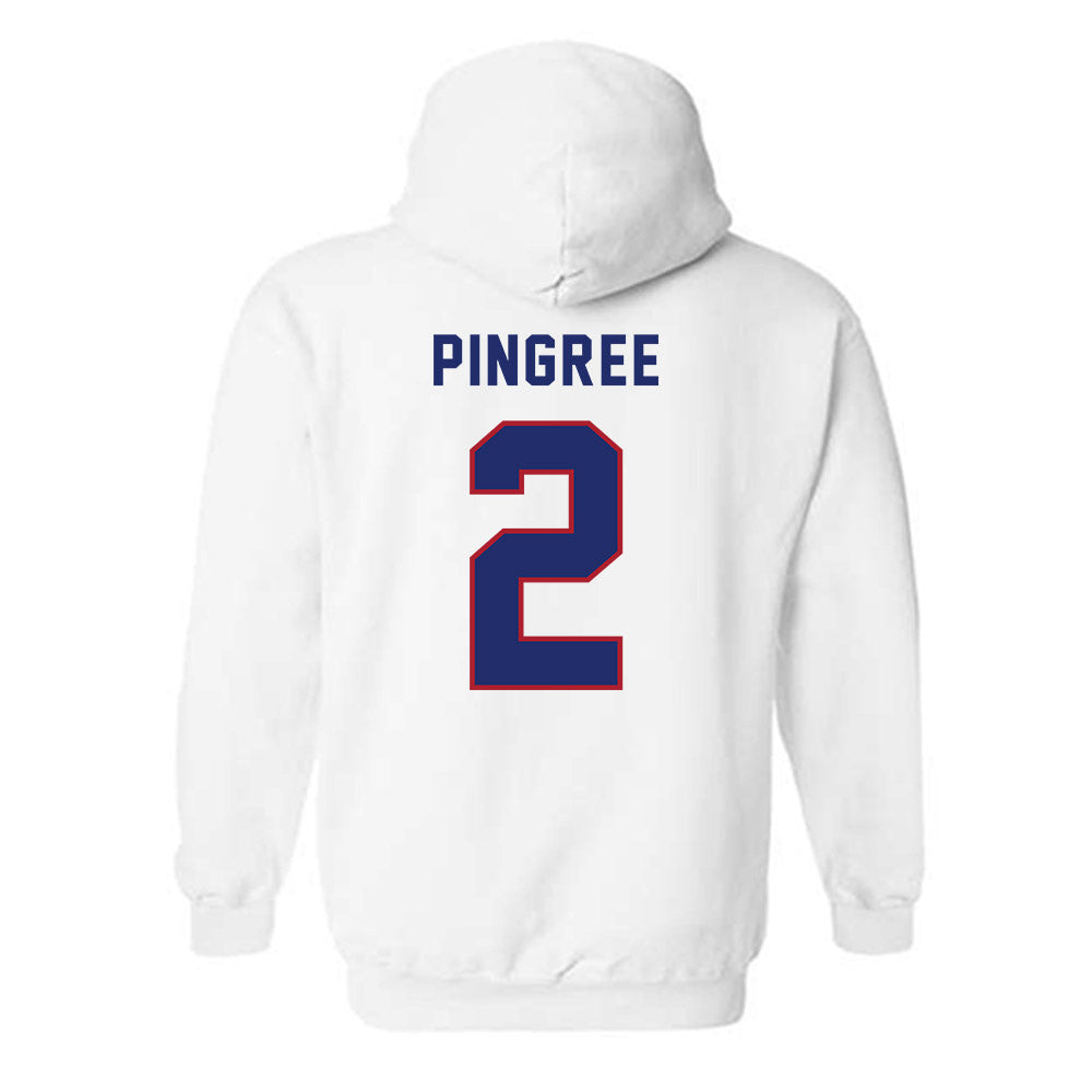 American - NCAA Women's Basketball : Ellie Pingree - Hooded Sweatshirt-1