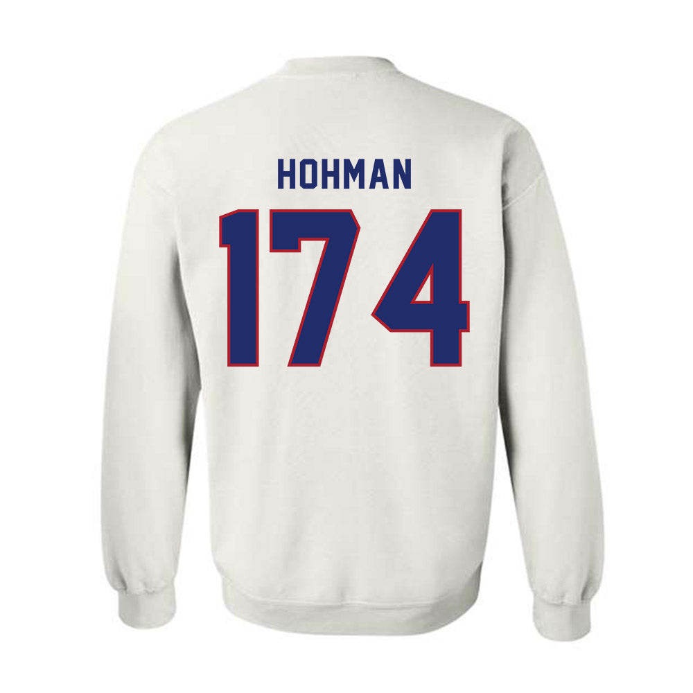 American - NCAA Wrestling : Hunter Hohman - Crewneck Sweatshirt-1